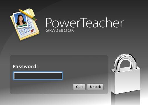 To keep your information secure, lock your gradebook two different ways: 1.