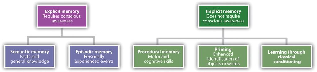Long-term memory is the ability to hold information that is well learned, such as the names of the people you know.