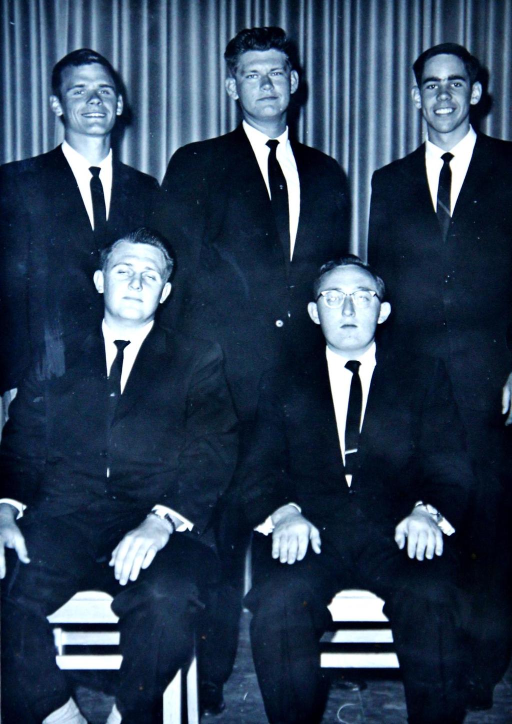 1962 Graduates of St Pius X Seminary College Department Back Row: Ray