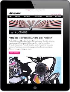 Let Artspace Market YOU! - We send 3-5 emails/week featuring works from our partners in relevant and exciting themes to attract buyers.