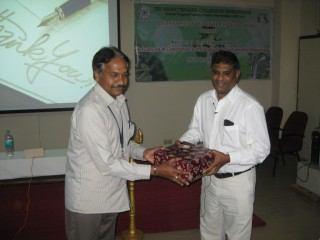 He gave an inspiring talk on the Chennai metro rail project and the active role of civil engineers on the