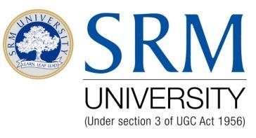 SRM UNIVERSITY (Under Section 3 of UGC Act, 1956) MBA REGULATIONS 2017 FULL TIME (For students admitted from the