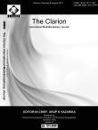 E The Clarion Volume 2 Number 2 (2013) PP 85-89 The Clarion International Multidisciplinary Journal ISSN : 2277-1697 The quality crisis in Indian primary education Ranjit Taku 1 and Sahidul Ahmed 2 1.