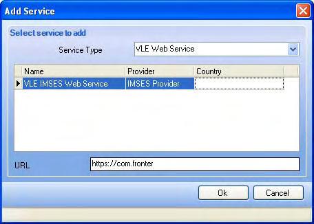 Introduction to the IMS VLE Export Utility 01 1. Select Tools Setups SIMS Services to display the SIMS.net Services page. 2.
