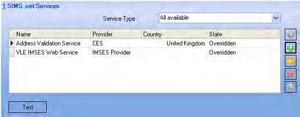 Introduction to the IMS VLE Export Utility 01 7. Enter the Service Password for the VLE administrator. 8. Click the Ok button to save the details and return to the SIMS.net Services panel. 9.