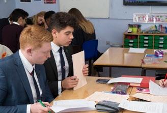responsibility as Sixth Form Prefects. You can volunteer to support and work in various departments in the school such as the EAL department and the performing arts department as a technician.