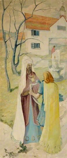 Ernest Greenwood Murals 1946 Welling Artist appointed art