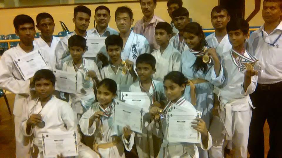 WE ARE NOW KARATE CHAMPION The 1 st National Genseiryu & 1 st National Ju-Jitsu Champs 16 was held on 4 & 5 th August in Shahid Sharawardy Indoor Stadium, Mirpur, Dhaka.