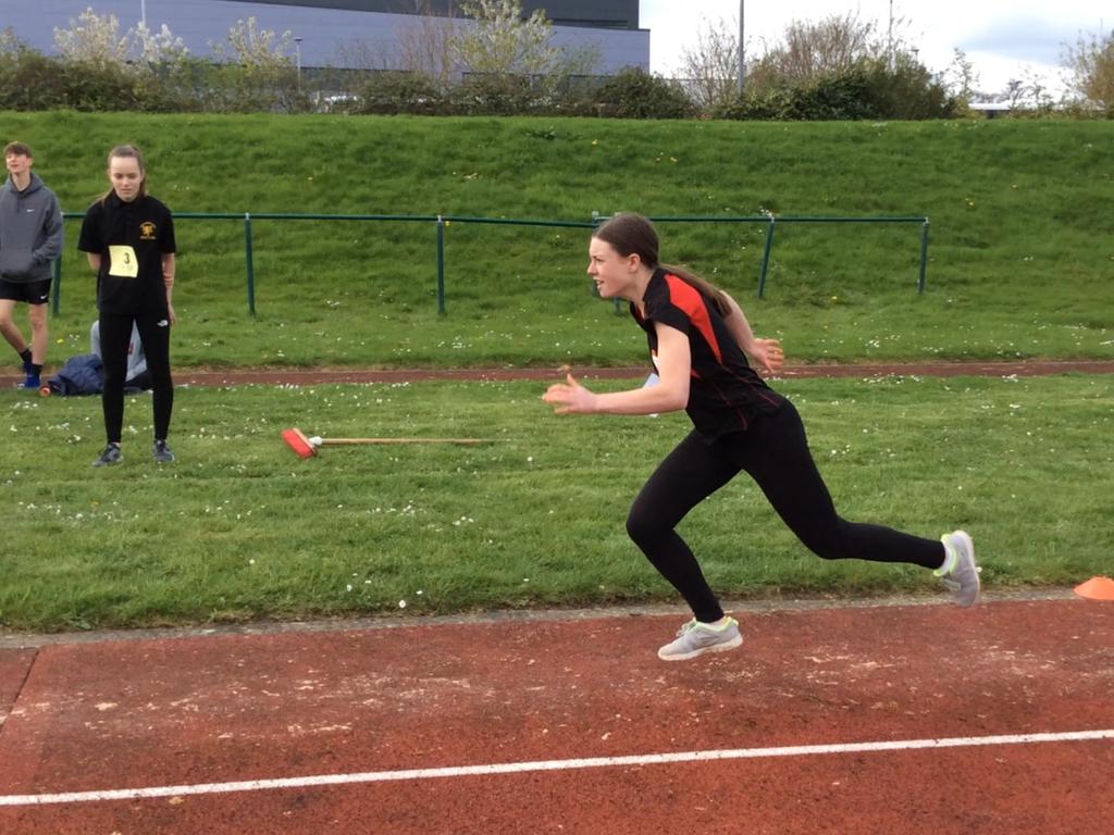 Lauren Tanner (2nd High Jump). Thank you to Mr Bennett all his help organising the event.