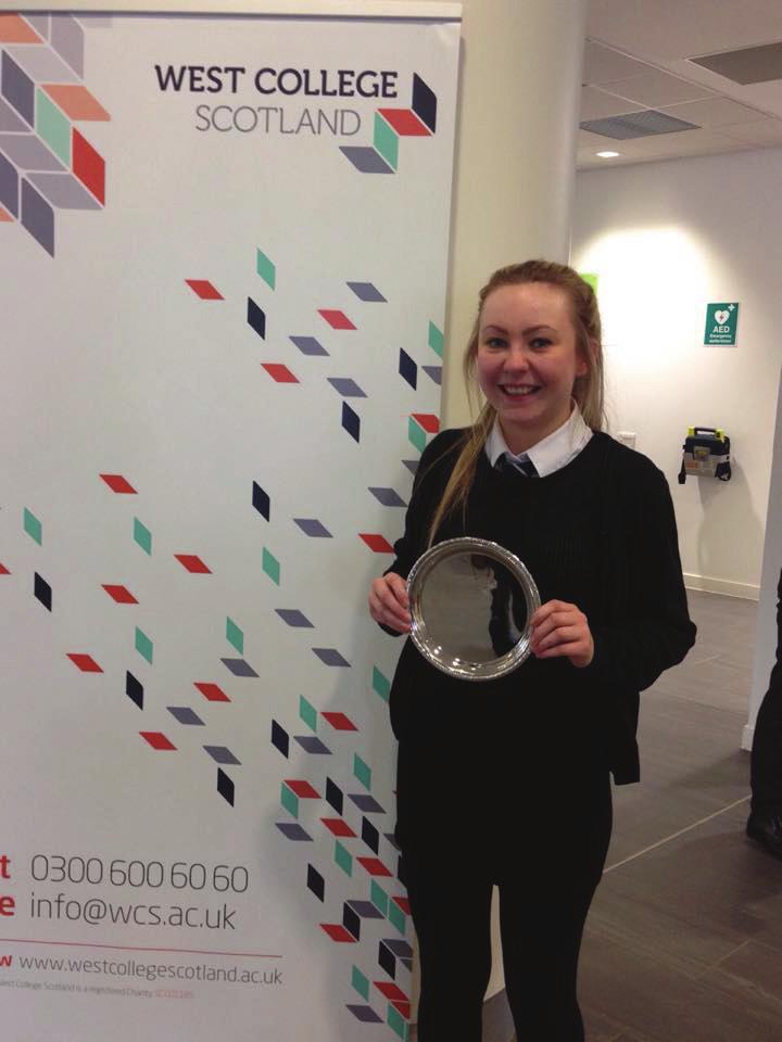 Case Study Equality When Greenock schoolgirl Hannah Blue was given the chance to study at West College Scotland s Greenock Campus she jumped at it.