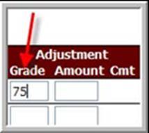 class. 5. Enter a reason for this grade change request (Ex. Missing/late papers turned in, Transfer grade, etc.) 6. Click Yes.