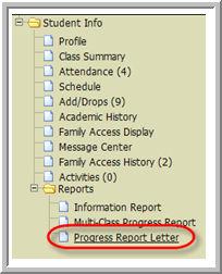 In the Reports menu, choose View Emailed Reports to see a history of the reports you have sent to parents via email. 2. Select the desired report. 3. Click View. View Category Summary Reports 1.