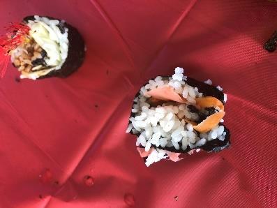 sushi, maki sushi, bunny sushi, flower sushi