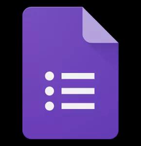 The bonus of Google forms is that they can be used to automatically collate responses (such as surveys), mark homeworks for you (multiple choice/multiple answer) and give students automated feedback