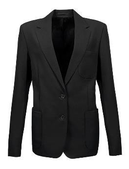 Academy Uniform: Blazer Plain Black Blazer with Badge Skirt Grey Tartan Skirt Badges are