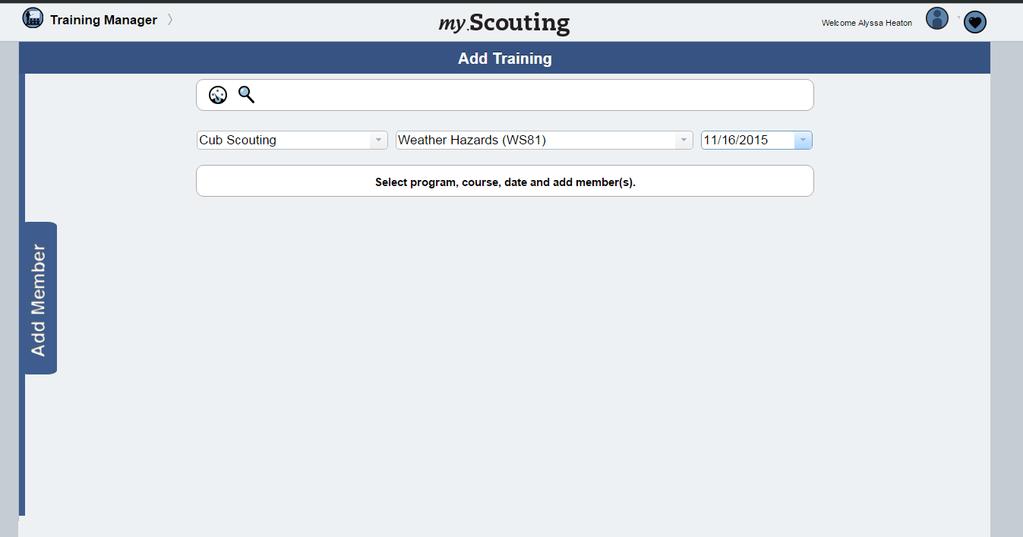 20. To add trainings to a person s record you must click the Add Training icon on your unit s training manager page. 21.