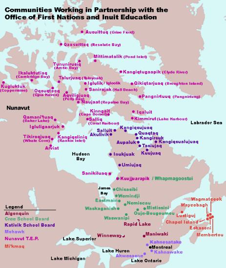 APPENDIX I FIRST NATIONS & INUIT EDUCATION