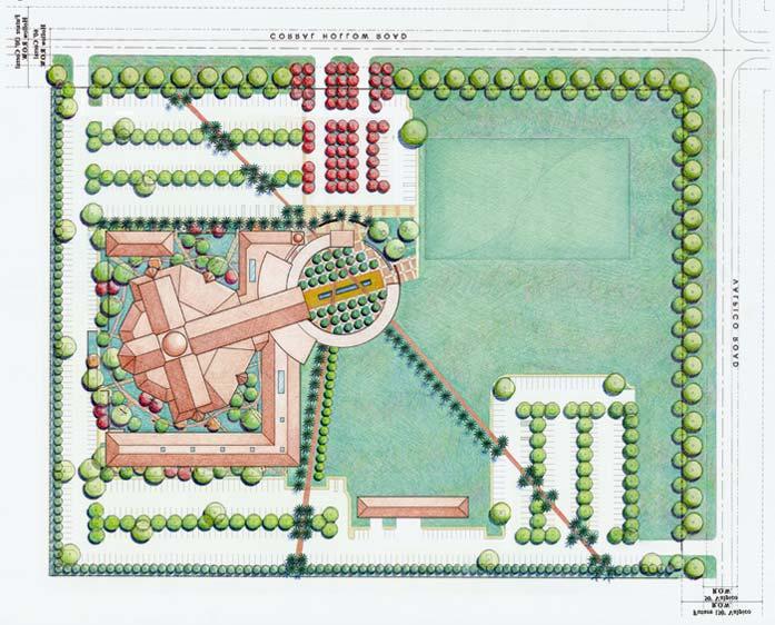 Highlights Of Our Project Site Master Plan Several years ago the Stockton Diocese purchased 20 acres of land located at the southwest corner of Valpico and Corral Hollow Roads in Tracy.