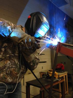concrete and metalworking techniques. Activities for this course include hand and power tool operations, electrical wiring, plumbing, carpentry and metalworking techniques.