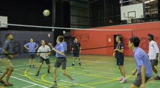 Volleyball component of the Ambit Games. Lunchtimes took a very competitive turn as Melba, Yarra and Gilson competed to get into the Ambit Games Volleyball finals held last Friday.
