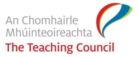 Secondment Opportunity - Teaching Council: Teaching Council Associate 1. Background The Teaching Council is the professional standards body for teaching in Ireland.