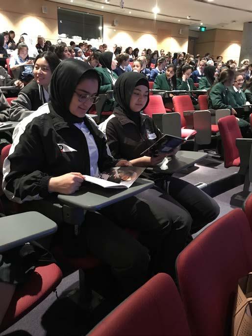 On Tuesday, 12 th September Year 10 Information and Software Technology students attended the Women in Engineering and Information Technology Hands On Day at the University of Technology Sydney.