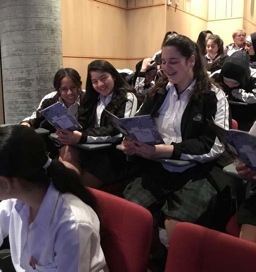 The day provided an opportunity for female students to participate in a range of engaging, educational and often explosive hands-on activities, plus they got an inside look at life as a female
