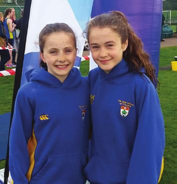 Ellie Murphy (S2) and Lucy Sillars (S1) also competed for the East/West/Midlands Combined side while Maia Gillespie (S2) was part of the South West District side.