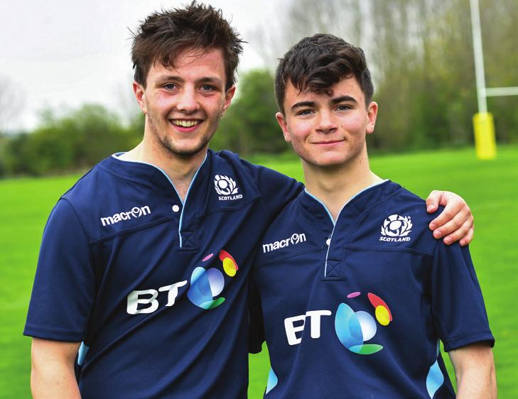 Oban Duncan - Powerboating Scotland U17s Rugby - Stuart Ferguson and Murray Godsman Rowing At the Scottish Schools' Championships in June, Natalie Smart (S5) won Gold in the J18 Eights, while Ciara