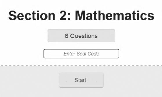 Grade 4 Online Practice Test: Mathematics Section 2 You should see a screen that says, Sign In. Type your Username and Password exactly as shown on your student testing ticket. (Pause.
