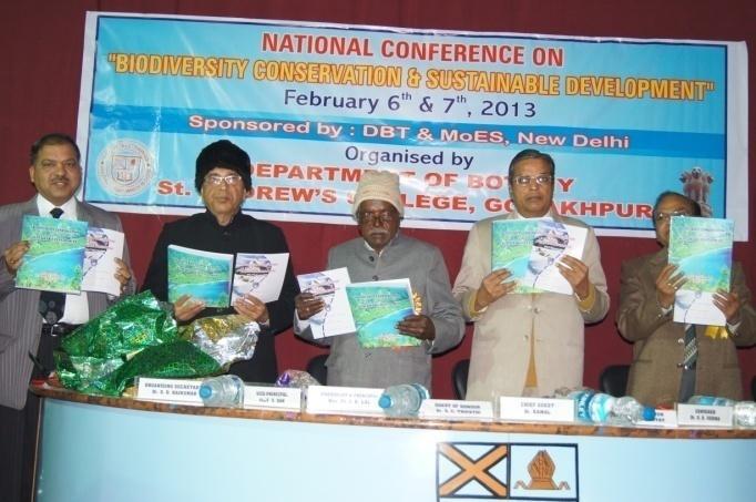 Releasing of the Souvenir & Abstracts and the Proceedings by the dignitaries 4.