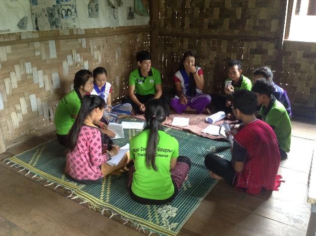 Workshop with Karenni National College by Thar Gyi On July 11 th the second year KnNC students visited the SDC office in Nai Soi so that we could share our experiences of education and issues in the
