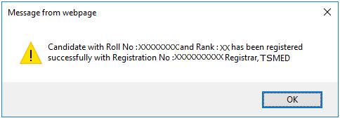 Then enter Testing Id and the Registration number for updating the details of the