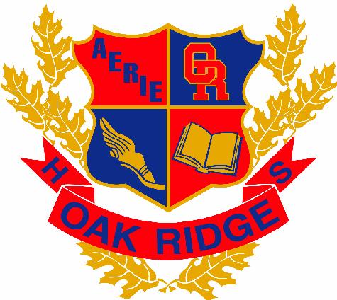 Oak Ridge High School Class of 2019 3/9/2018 Spring