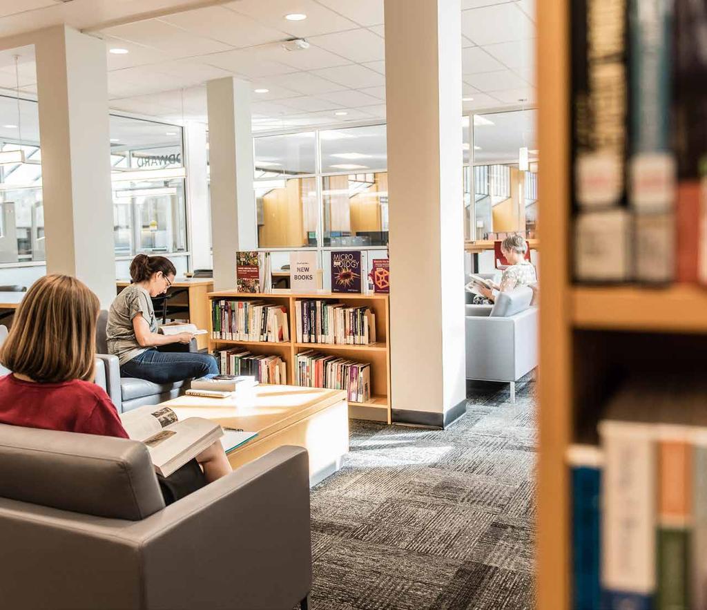 Improving student spaces Shaping spaces to support learning and research is a core activity of the library. We see more than 3.2 million visits across our nine buildings in Vancouver each year.