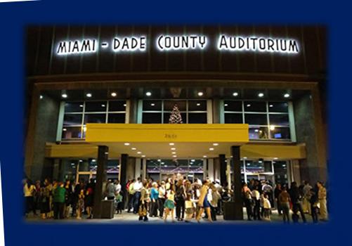Miami-Dade County Auditorium Overview Our community s major civic auditorium in the heart of Little Havana Featuring a 2,372-seat theater that hosts major dance, theater and music performances and a