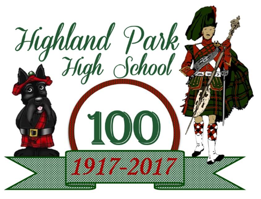 Highland Park HS will celebrate 100 YEARS in 2017 In honor of the schools celebration the school and Alumni Association will be celebrating events throughout the 2016-2017 school year.
