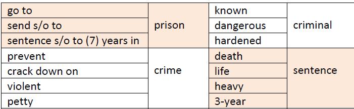 Preparing to write an essay: If we had more prisons, we would have fewer criminals. Do you agree?