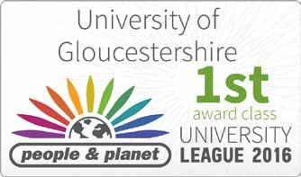 Profile and achievements 1st English university to gain ISO 14001 with accreditation for both corporate and academic activities across all our campuses 1st Class award and Top Ten position in the