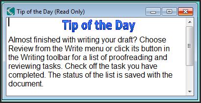 Using the Highlighting Tools Launch Kurzweil 3000. When the Tip of the Day window opens, close it by clicking in the red close box.