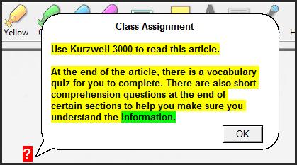 5 Another type of annotation is the Text note. It is useful for adding text directly onto the document. It is used mainly for preparing and completing tests and worksheets.