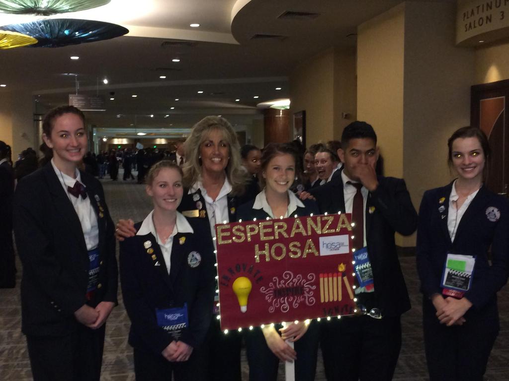 HOSA Future Health Professionals Student leadership opportunities National membership of over
