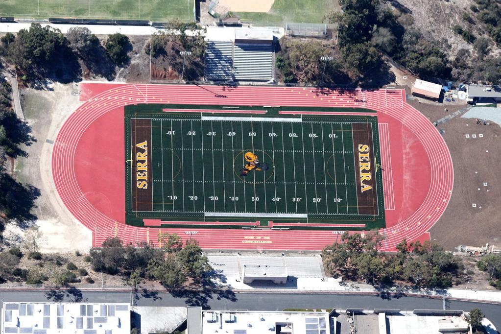 Serra HS Turf Field & All-weather Track Completed: