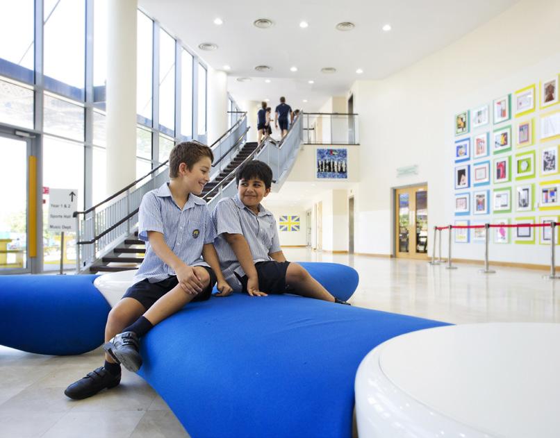 Our students describe their school as bright, spacious and colourful. OUR VALUES - Empathy and Care.