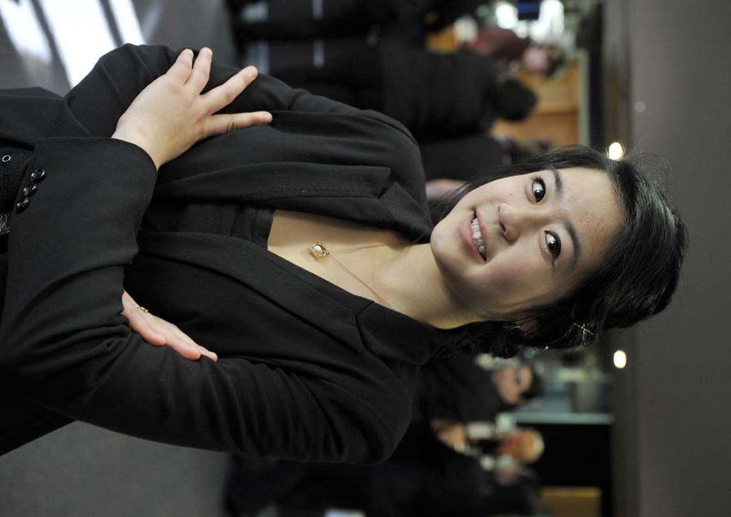 STEFFI CHUNG BACHELOR OF COMMERCE (HOSPITALITY) There are so many different areas in hotel management that we learn in the course, including food and beverage, reservations, management and marketing.