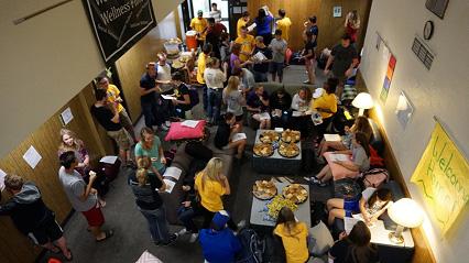 NDSU has strong out-of-class experiences, such as learning communities, tutoring