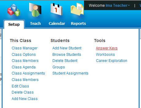 9. Answer Keys Instructors can access answer keys to KeyTrain Workplace Skills pretests, final quizzes and topic quizzes.
