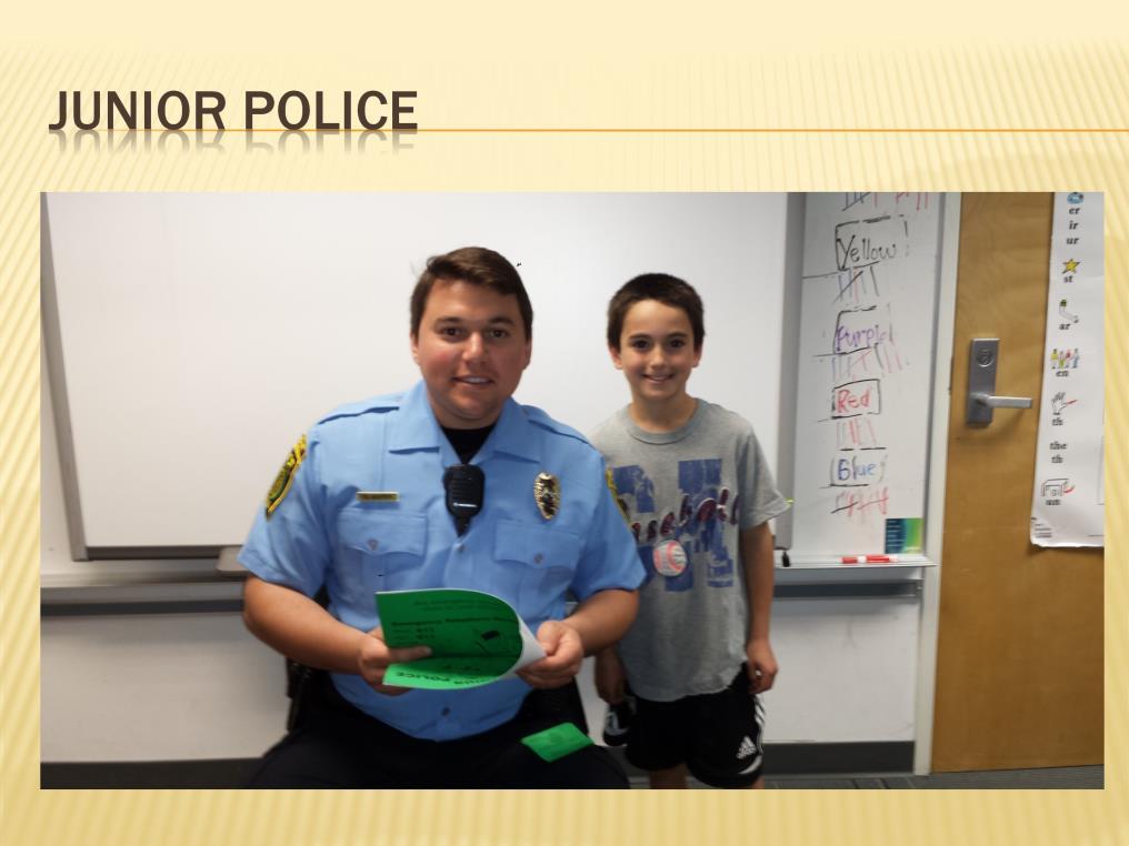 EMRC has partnered with the Edina Police Department to present the Junior Police program for almost 25 years, led by Dave Wendt and Bob Seeger.