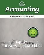 5 REFERENCES/TEXTBOOK: Accounting, 25 th Edition Warren, Reeve, Duchac South-Western, Cengage Learning ISBN: 978-1-133-60760-1 Textbook free resources website: http://www.cengagebrain.