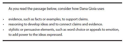 Redesigned SAT Essay Prompt 1 Same each time- just changes author s name 2 [Sample Passage here]